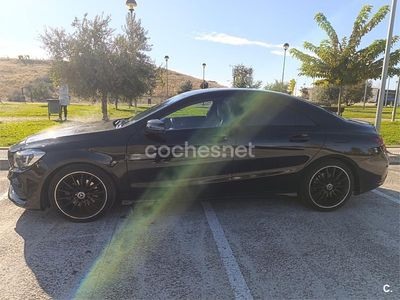 Usado Mercedes CLA180 AMG line 122 CV (89 kW) 2017 Negro Berlina