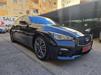 Usado Infiniti Q50 Sport Tech 170 CV (125 kW) 2017 Negro Berlina