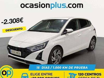 Usado Hyundai i20 101 CV (74 kW) 2024 Blanco Utilitario
