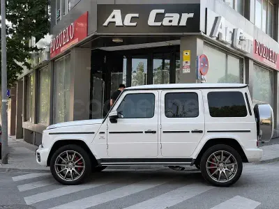 Usado Mercedes G63 AMG 585 CV (430 kW) 2021 Blanco SUV