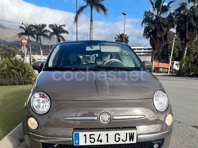 Beige Usado 2009 Fiat 500 Lounge Berlina | 7500 € (Caro)
