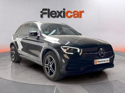 Usado Mercedes GLC220 194 CV (142 kW) 2020 Negro SUV
