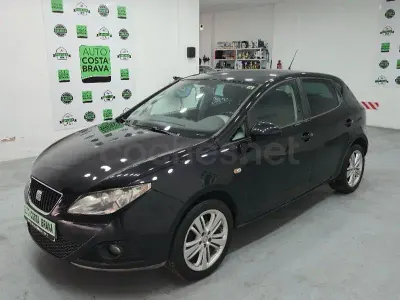 Käytetty Seat Ibiza 90 HP (66 kW) 2010 Musta Sedan