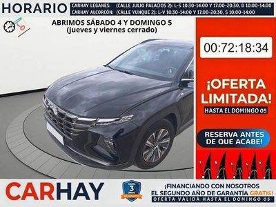 Usado Hyundai Tucson 136 CV (100 kW) 2021 Negro SUV