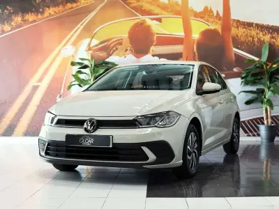 Usado VW Polo Life 95 HP (69 kW) 2022 Bege Citadino