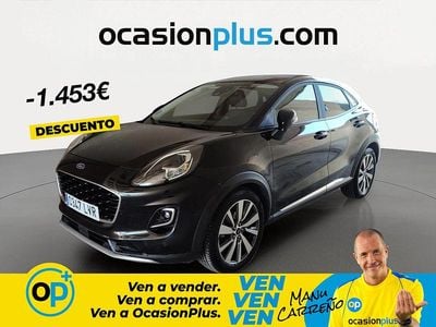 Usado Ford Puma Titanium X 125 CV (91 kW) 2021 Negro SUV