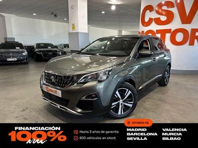 Usado Peugeot 3008 Allure 130 CV (95 kW) 2017 Gris / plata SUV