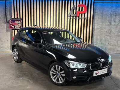 Usado BMW 118 Sport Line 150 CV (110 kW) 2016 Negro Utilitario