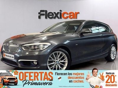Usado BMW 118 150 CV (110 kW) 2017 Gris Utilitario