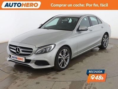 Gris Usado 2017 Mercedes C200 Berlina | 23.399 €