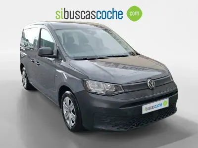 Usado VW Caddy 105 CV (77 kW) 2022 Gris/plata Monovolumen