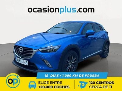 Usado Mazda CX-3 Luxury 120 CV (88 kW) 2015 Azul SUV
