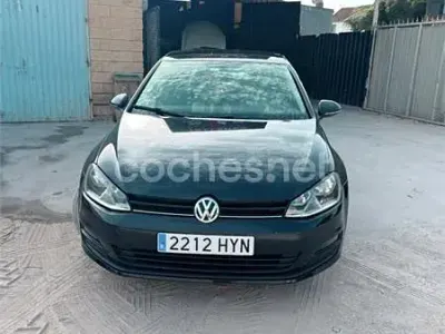 Usado VW Golf VII Sport 105 CV (77 kW) 2014 Negro Familiar