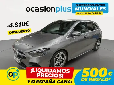 Usado Mercedes B220 190 CV (139 kW) 2019 Gris Utilitario