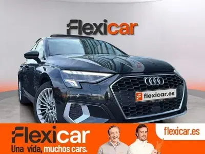 Usado Audi A3 150 CV (110 kW) 2021 Negro Berlina