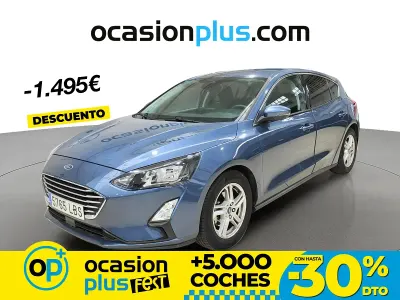 Usado Ford Focus Trend 125 CV (91 kW) 2019 Azul