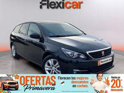 Usado Peugeot 308 Active 130 CV (95 kW) 2017 Negro