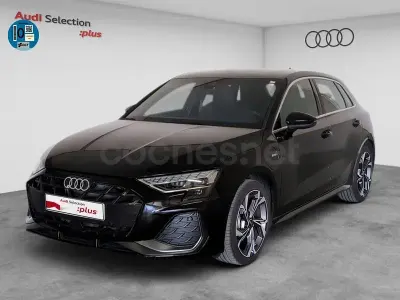 Usado Audi A3 S-Line 204 CV (150 kW) 2025 Negro Berlina