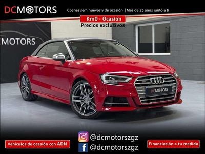 Usado Audi S3 Cabriolet 310 CV (228 kW) 2017 Rojo Descapotable