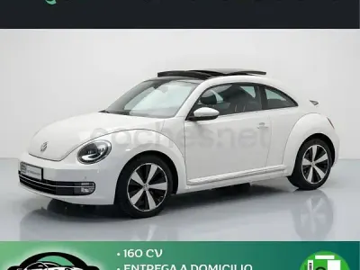 Begagnad VW Beetle Design 160 HK (117 kW) 2013 Vit Halvkombi