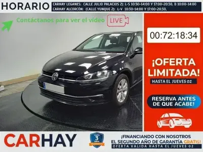 Usado VW Golf VII Comfortline 116 CV (85 kW) 2019 Negro Berlina