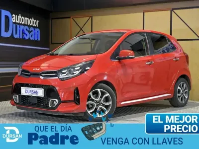 Usado Kia Picanto GT-Line 100 CV (73 kW) 2022 Rojo Utilitario