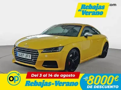Usado Audi TT S-Line 310 CV (228 kW) 2015 Amarillo Coupe