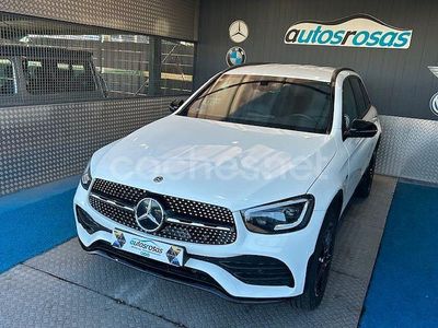 Blanco Usado 2021 Mercedes GLC300e SUV | 41.900 € (Precio justo)