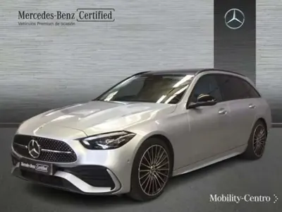Usado Mercedes C220 199 CV (146 kW) 2025 Plateado Familiar