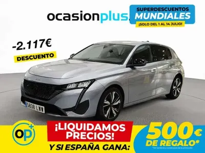 Usado Peugeot 308 Allure 131 CV (96 kW) 2022 Gris Utilitario