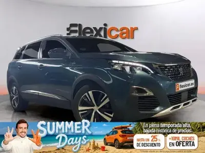 Usado Peugeot 5008 GT-line 130 CV (95 kW) 2020 Azul SUV