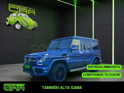 Usado Mercedes G63 AMG 571 CV (419 kW) 2018 Azul SUV