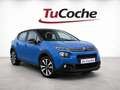 Usado Citroën C3 Shine 99 HP (72 kW) 2017 Azul Sedan