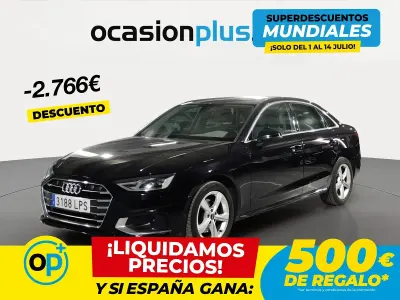 Usado Audi A4 Advanced Plus 163 CV (119 kW) 2021 Negro Berlina