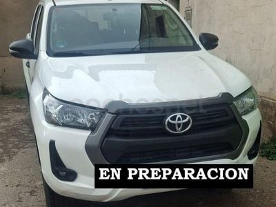Usado Toyota HiLux Plus 150 CV (110 kW) 2021 Blanco Recogida
