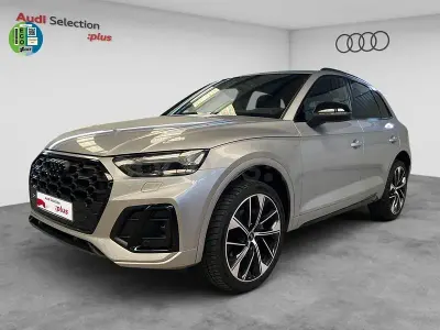 Usado Audi Q5 S-Line 204 CV (150 kW) 2022 Gris / plata SUV