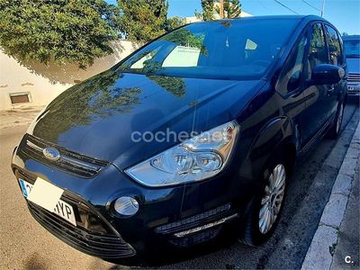 Usado Ford S-MAX Limited 140 CV (102 kW) 2014 Negro Monovolumen