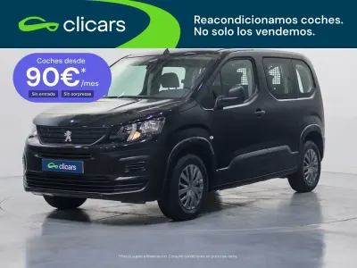 Usado Peugeot Rifter Business-Line 100 CV (73 kW) 2023 Negro Monovolumen