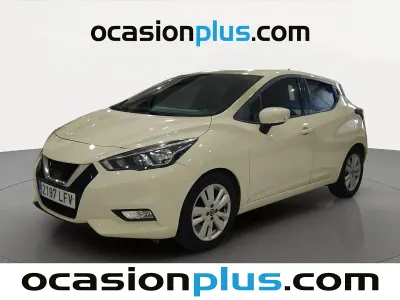 Usado Nissan Micra Acenta 100 CV (73 kW) 2020 Beige Utilitario