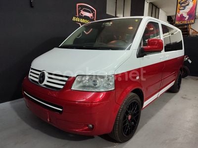 Usado VW Multivan Highline 174 CV (127 kW) 2008 Rojo Van