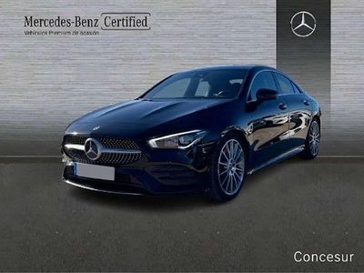 Usado Mercedes CLA200 163 CV (119 kW) 2022 Negro Berlina