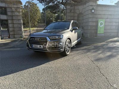 Usado Audi Q7 Sport 272 CV (200 kW) 2017 Gris / plata SUV