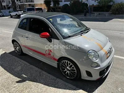 Usado Abarth 500C 140 CV (102 kW) 2012 Gris / plata Descapotable