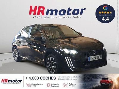 Usado Peugeot 208 Active 101 CV (74 kW) 2024 Negro Utilitario