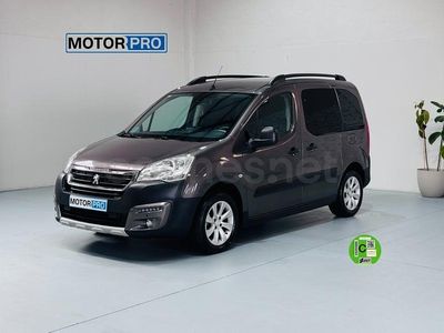 Usado Peugeot Partner Tepee Style 120 CV (88 kW) 2018 Marrón Monovolumen