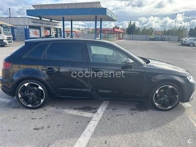 Usado Audi A3 S-Line 150 CV (110 kW) 2013 Negro Berlina