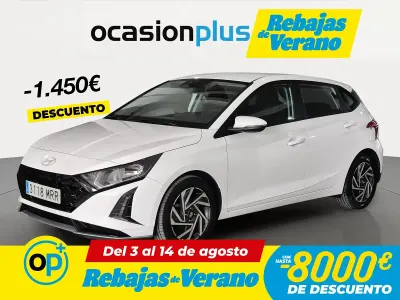 Usado Hyundai i20 100 CV (73 kW) 2024 Blanco Utilitario