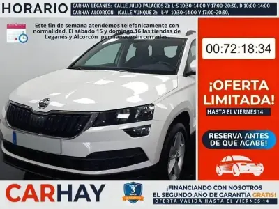 Usado Skoda Karoq Ambition 150 CV (110 kW) 2021 Blanco SUV
