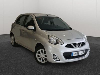 Usado Nissan Micra Acenta 80 CV (58 kW) 2017 Gris / plata Utilitario