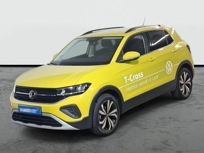 Usado VW T-Cross 116 CV (85 kW) 2025 Amarillo SUV